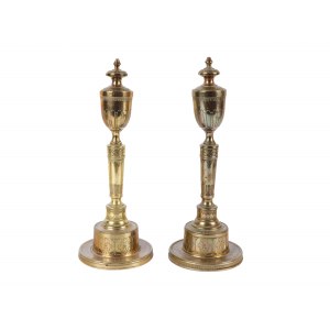 Pair of candlesticks, Louis XVI