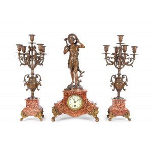 Fireplace set, France