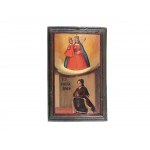 Mixed lot of 5 plates, Ex Voto