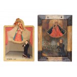 Mixed lot of 5 plates, Ex Voto