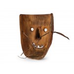 Mixed lot: 3 Perchten masks, Val Gardena