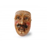 Mixed lot: 3 Perchten masks, Val Gardena