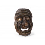 Mixed lot: 3 Perchten masks, Val Gardena