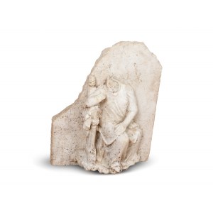 Fragment of a seated woman, Italy
