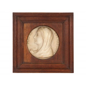 Relief with Mater Salvatoris, Profile relief of the Mother of God