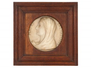 Relief with Mater Salvatoris, Profile relief of the Mother of God