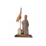 Saint Florian, Carved wood & polychrome painted