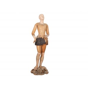 Processional figure, With movable limbs