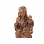 Madonna with child, In the late Gothic style of the 16th century
