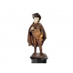 The musician, Wooden figure