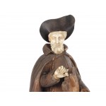 The musician, Wooden figure