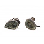 Pair of figures, Viennese bronze