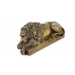 Sleeping lion, Around 1900