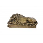Sleeping lion, Around 1900