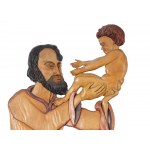 Simon in the temple, Relief