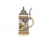 Mixed lot, 4 beer mugs