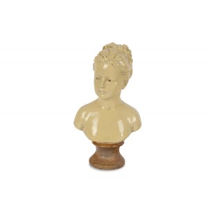 Portrait bust, ceramic