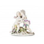 Putti group, Meissen execution
