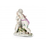 Putti group, Meissen execution
