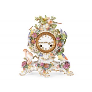 Commode clock, Meissen design