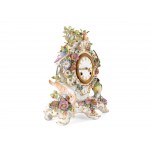 Commode clock, Meissen design
