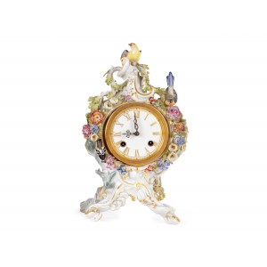 Commode clock, Meissen design