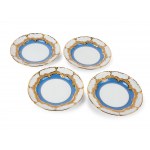 4 plates, Meissen design