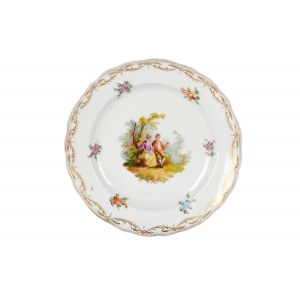 Plate, Meissen design