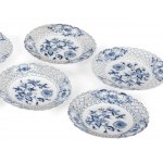 Mixed lot: 12 cake plates, Meissen design