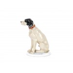 Sitting dog, Meissen version