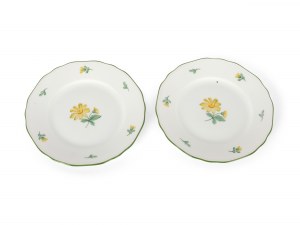 Mocha set, Yellow flowers