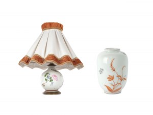 Set Lamp & Vase, Augarten