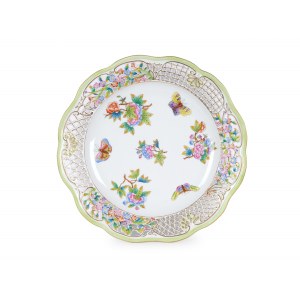 Large plate, Herend porcelain