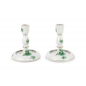 Pair of candlesticks, Herend version