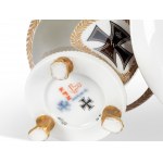 Cup with saucer, Execution KPM