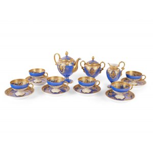 Coffee set, Meito porcelain