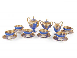 Coffee set, Meito porcelain