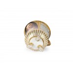 Handled cup with saucer, Jesus