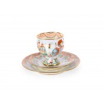 Cup with saucer & plate, Russia