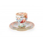 Cup with saucer & plate, Russia