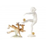 Mixed lot: Porcelain figurines, 9 pieces