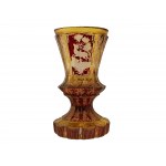 Hunting trophy with 4 motifs, Glassworks attributed to Friedrich Egermann