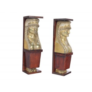 Pair of caryatids, After antiquity around 1800/1820