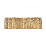 Small erotic pocket calendar, Plastic