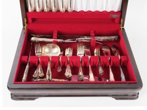 Cutlery, Silver-plated metal