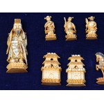 Asian chess, Chess pieces made of bone