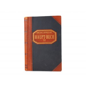 General ledger of the Vienna Livestock and Meat Market Cash Office, Beginning 1912