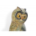 Wooden owl, Mid 20th century