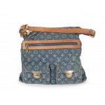 Louis Vuitton, Baggy PM Monogram Denim Blue