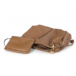 Louis Vuitton crossbody bag, Mahina Selene PM with clutch bag